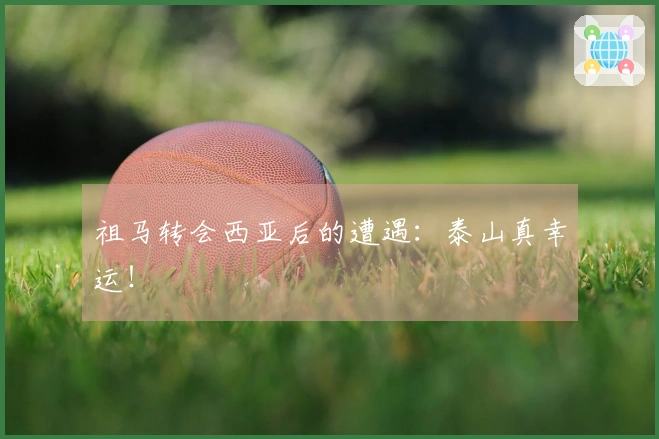 祖马转会西亚后的遭遇：泰山真幸运！